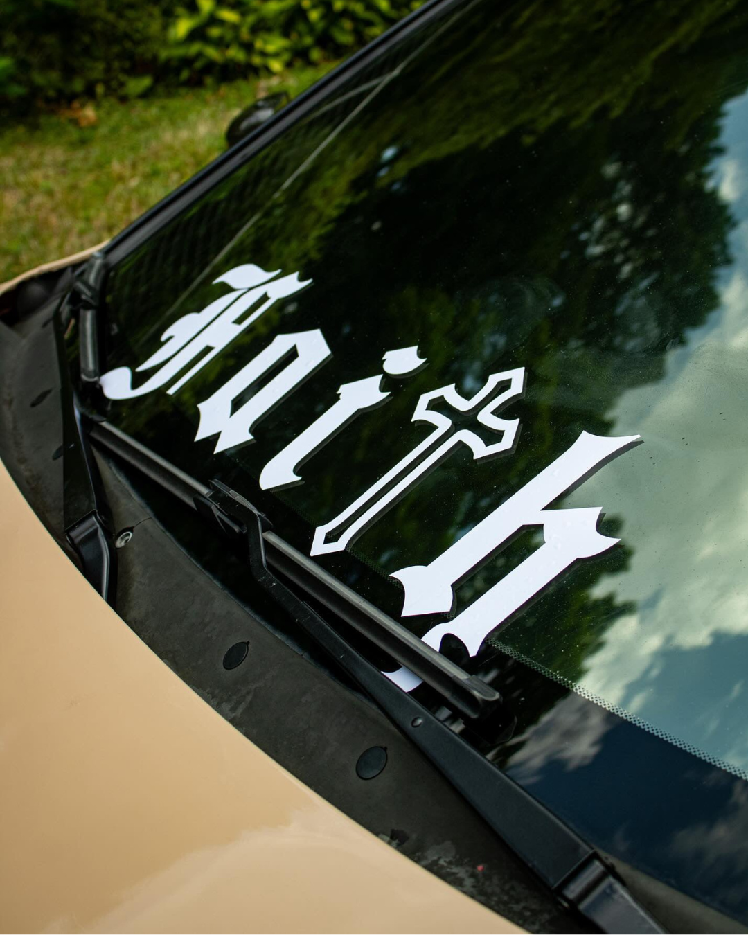 FREE Faith windshield Banner